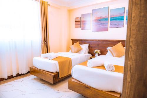 Kije Place Hotel Room Type - Large Twin Room