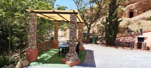 Casas Cueva y Cortijo La Tala en Guadix - 정원