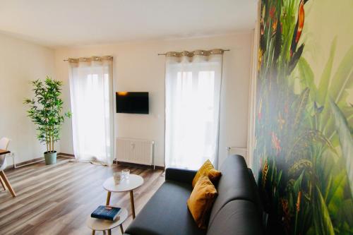 FeWoZauber - Domspatz, 50qm, Top-Lage, Style, Dachterrasse, Business, Schwerin (fotografie 5)