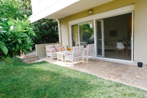 Udvendig, Oasis Garden House in Iraklitsa