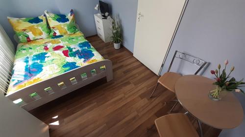 1 double bed