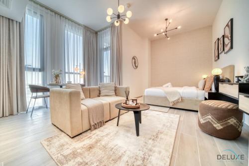 Tasteful Studio at Mesk 1 Midtown Dubai Production City by Deluxe Holiday Homes, Dubái