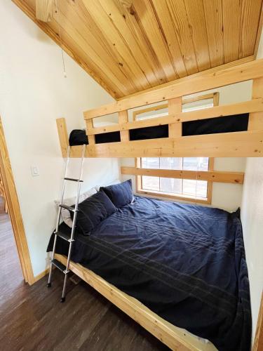 Sallys Cabin is a quaint two bedroom tiny home in Woodland Park, USA