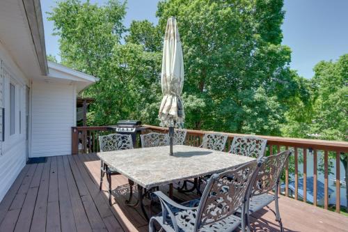 Lakefront Missouri Vacation Rental with Dock and Slip! Lakefront Missouri Vacation Rental with Dock and Slip!