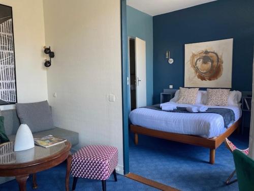 1 double bed
