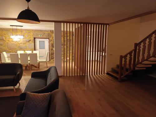 ห้องส่วนกลางสำหรับนั่งเล่น/ดูทีวี, Casa de Ferrapilhe in ปารันโยส