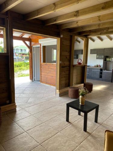 Fasiliteter, Le Chalet des Rêves Ensoleillés (Le Chalet des Reves Ensoleilles) in Saint Francois