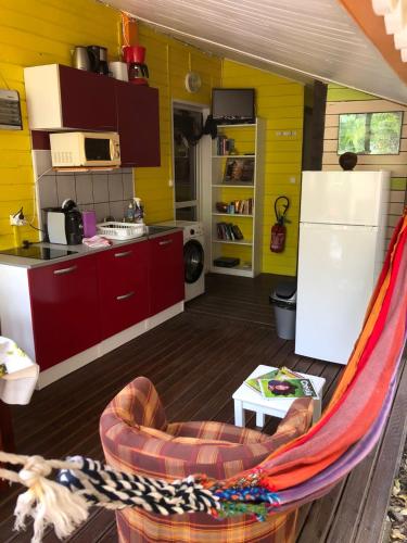 Location gite bungalow a 70m de la plage in Bouillante