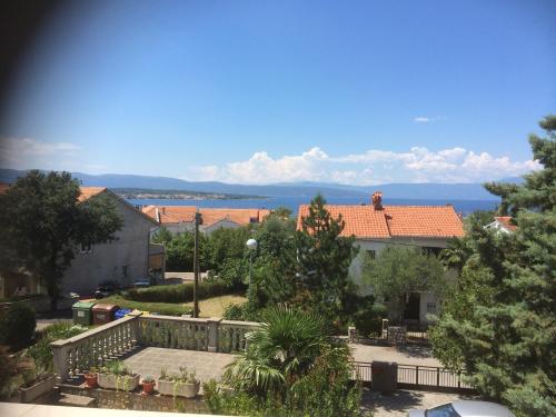 Kilátás, Apartments Toni-Malinska in Radići