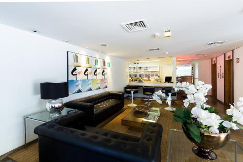 Bar/Bekleme Salonu, America Bittar Hotel in Brasilia