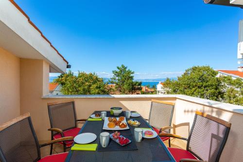 Erkély/terasz, Apartments Tamaris in Malinska