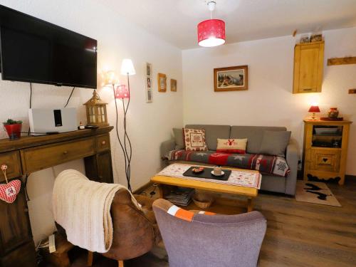 Studio cosy avec mezzanine, 27m², 2/3 pers, Équipé, Wifi, Balcon, Proche ski et commerces