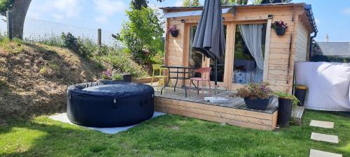 Chalet Studio 5kms Etretat in Villainville