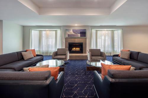 大堂, Courtyard by Marriott Cincinnati Airport in 厄蘭格