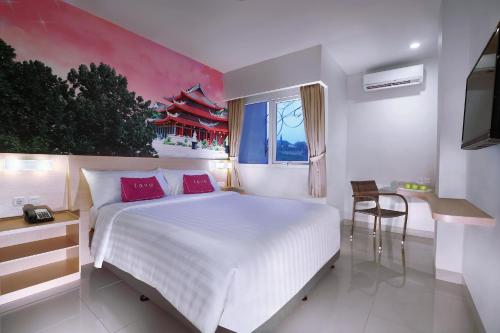 1 double bed