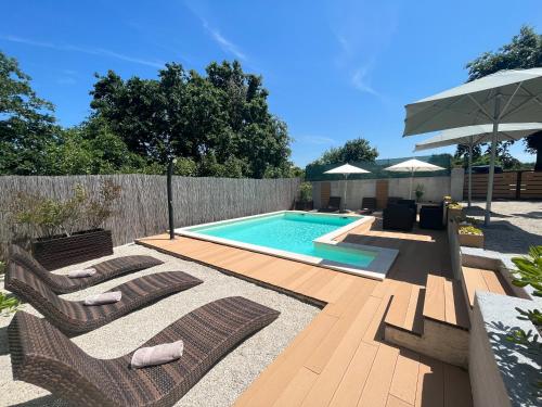 Cosy and lovely villa Trosti with a POOL