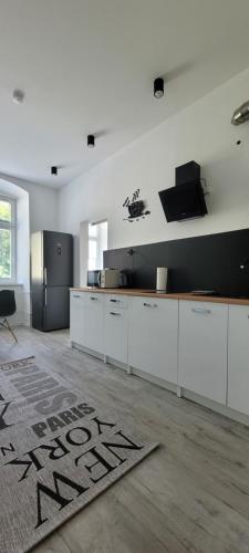 Konyha, Apartament CityStation in Walbrzych