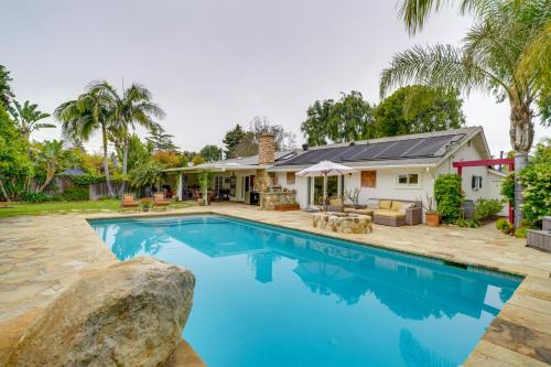 Santa Barbara Vacation Rental with Pool and Hot Tub!
