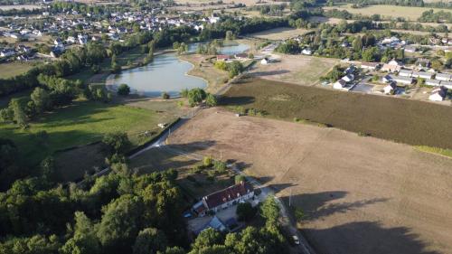 Viesnīcas āriene, gite de l'aunay in Chatillon-sur-Indre