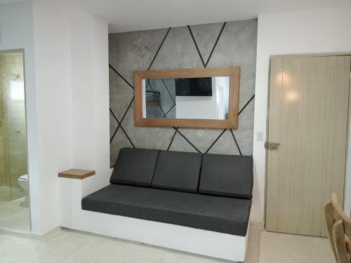 2 double beds, 1 sofa bed