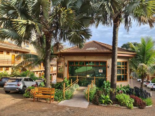 餐廳, Hotel Pousada Santa Rita in 里貝朗普雷圖市中心