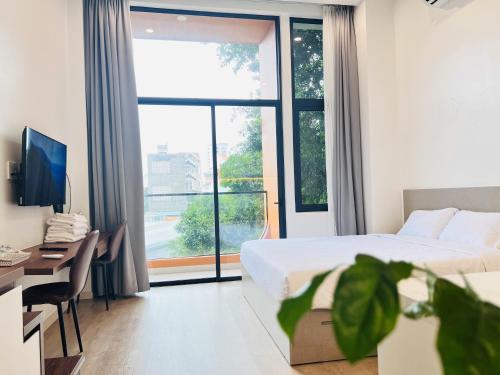 Shared lounge/TV area, Amanda Boutique - Serviced Apartment & Hotel Binh Duong near JD's Bar and Restaurant