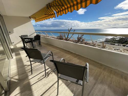 06AO - Superbe appartement avec vue mer exceptionnelle - Location saisonnière - Villeneuve-Loubet