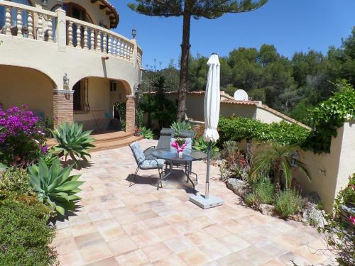 Erkély/terasz, Villa Senomar in Benissa