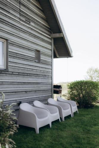 Vista exterior, Durbes Atvari - brivdienu majas ar saunu in Liepaja