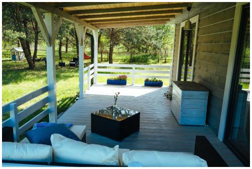 Erkély/terasz, Enklava in Wielki Gleboczek