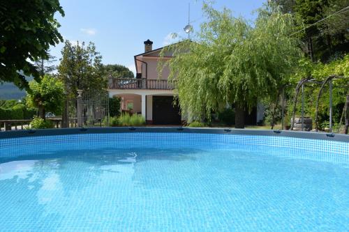 Úszómedence, Villa Magnolia in Apecchio