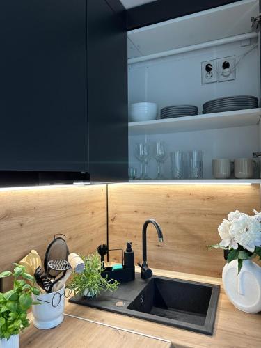 ห้องครัว, Modern Cozy Apartment Zalau in ซาเลา