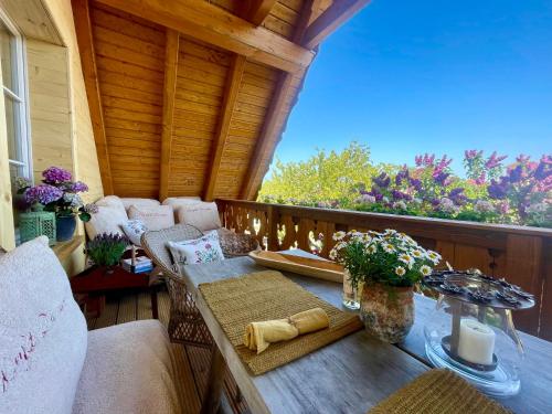 Balcony/terrace, Ferienwohnungen Weißt Du Noch in Ostseebad Kuhlungsborn