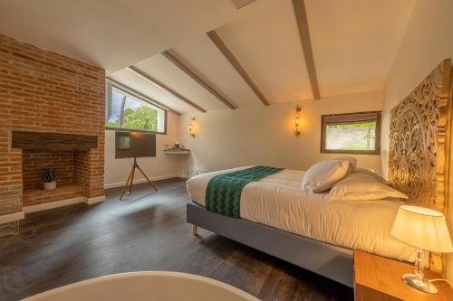 Chambre double, deluxe, douche