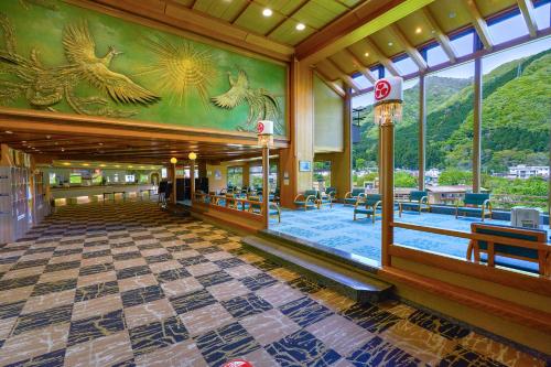Lobby, Ooedo Onsen Monogatari Hotel Kinugawa Gyoen in Nikko