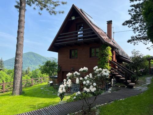 Chata s luxusním výhledem a bazénem - Chalet - Kunčice pod Ondřejníkem