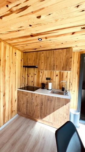 Luxe Tiny House bij het Leekstermeer