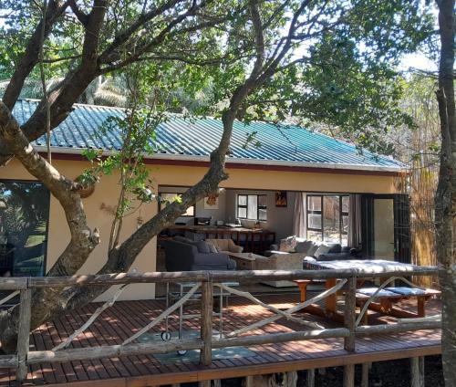 Viesnīcas āriene, Kosi Bay Casitas in KwaMazambane