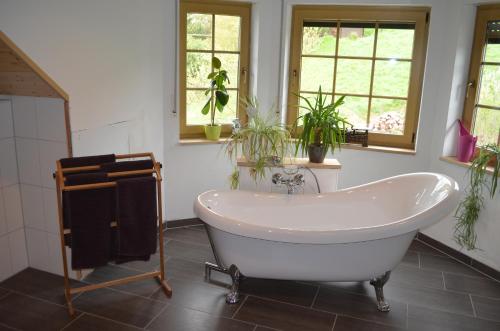 Fürdőszoba, Gastehaus Lara in Wimbach