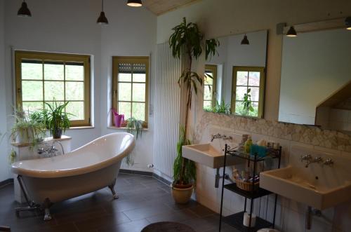 Fürdőszoba, Gastehaus Lara in Wimbach