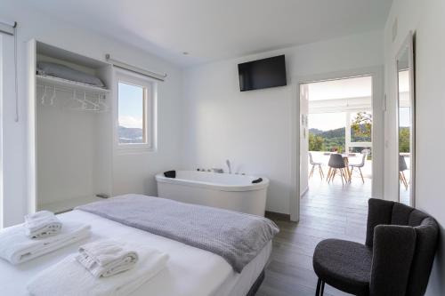 1 double bed, 1 sofa bed