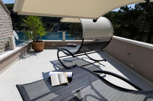 Erkély/terasz, Lučica, Luxury Rooms By the Sea (Lucica, Luxury Rooms By the Sea) in Praznica