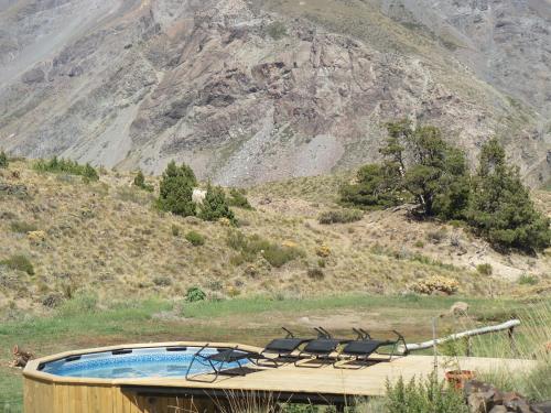 Bazen, Tierras Bayas Mountain Refuge in Curico