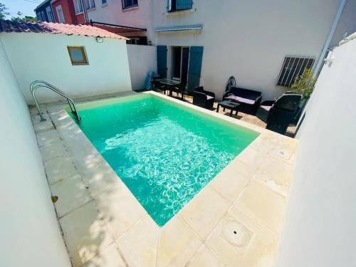 ''Métairies'' Maison avec piscine clim proche plage - Location saisonnière - Sète