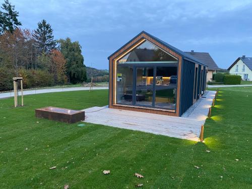 Erkély/terasz, Tiny House EMH Peterswald in Altlay