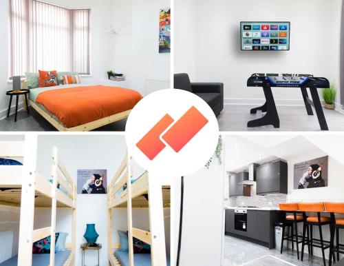 NEW Lavishly Good 4BR - Foosball and private TV