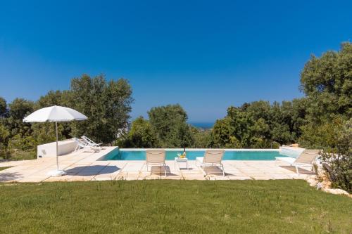  New Villa Filara with Sea view Pool in Specchiolla