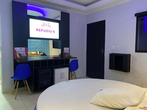 1 double bed