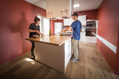 кухня, The People Hostel Lille in Лілль