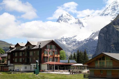Bejárat, Hotel Jungfrau Murren in Murren Városközpont